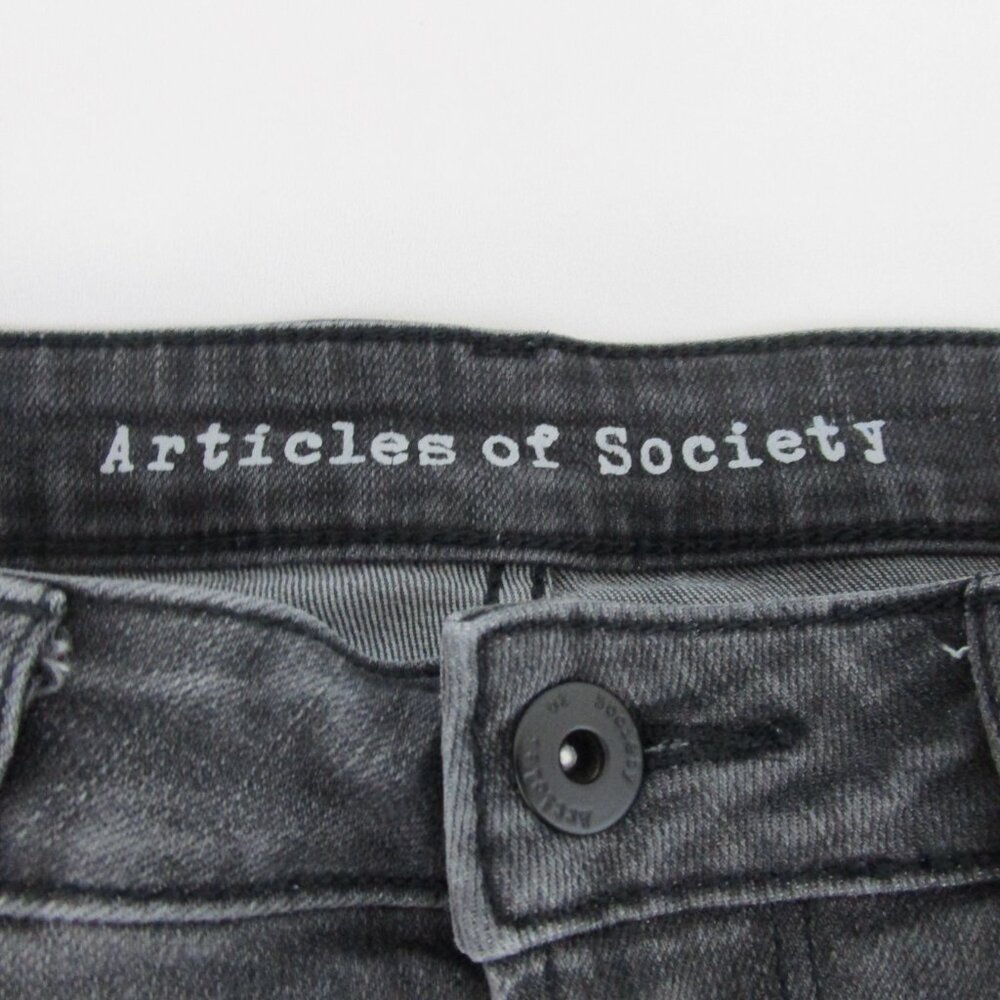 Articles Of Society Sarah Storm Distressed Stretch Skinny Jeans - Picture 7 of 13